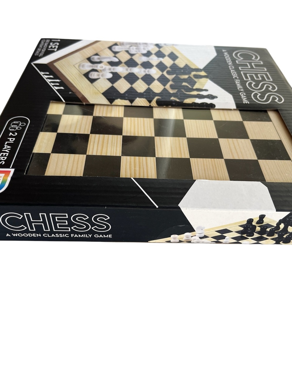 Games Hub Wooden Chess Set Classic Strategy Board Game 2 Player Ages 8+ - Picture 5 of 5